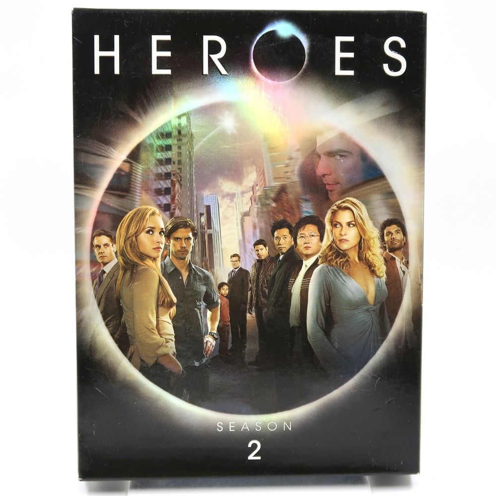 Heroes Season 2 DVD 2008 Hayden Panettiere Milo Ventimiglia Masi Oka Universal